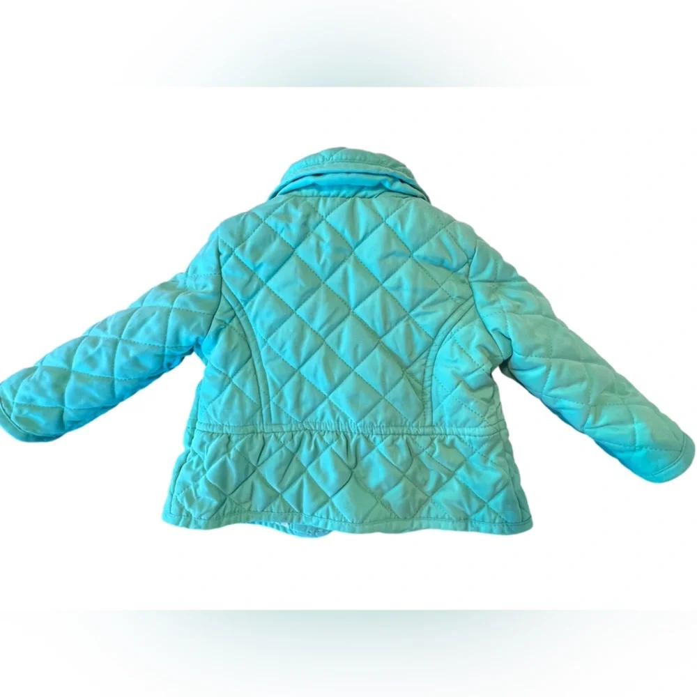 Baby Gap‎ Green Quilted Kids Coat, 6-12 Mos
